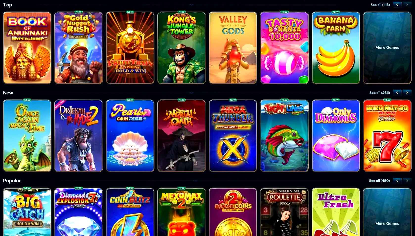 Schneller Zugang zu Spirit Casino auf Handy und Desktop